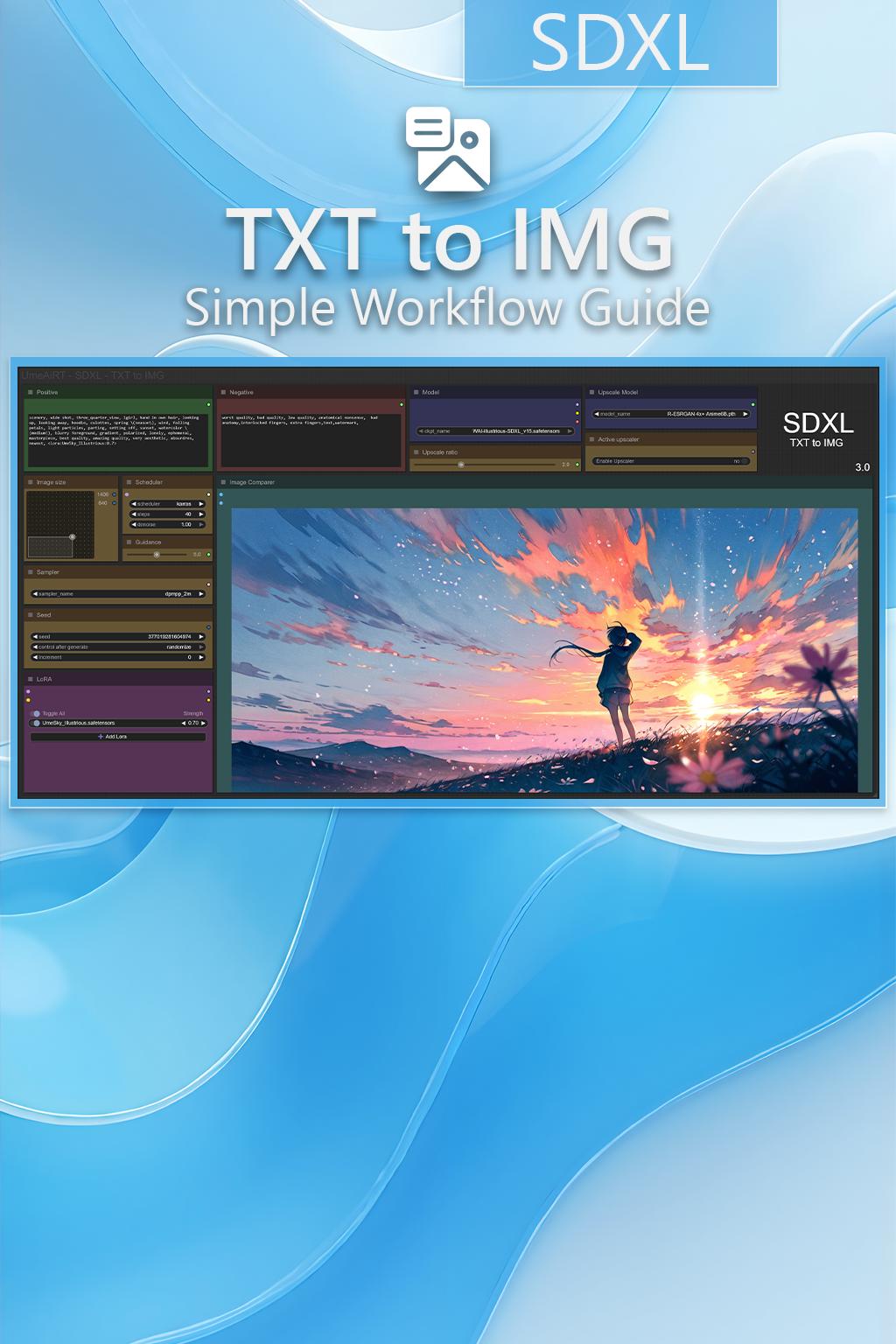 SDXL - TXT to IMG